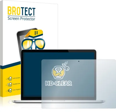 Produktbild von Für Apple MacBook Pro Retina 15" 2013 Schutzfolie BROTECT Displayschutz Display Schutz Folie Klar Transparent