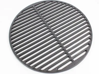 Produktbild von Grillrost Ø 45 cm rund emailliert Rost Grillgitter Gusseisen Grillplatte