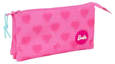 Obrázok produktu pre Kozmetická taška Barbie Hearts (trojkomorová)