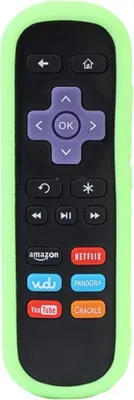 Immagine prodotto di INF Custodia Protettiva in Silicone per TCL Roku 280 - Antiscivolo e Impermeabile Verde