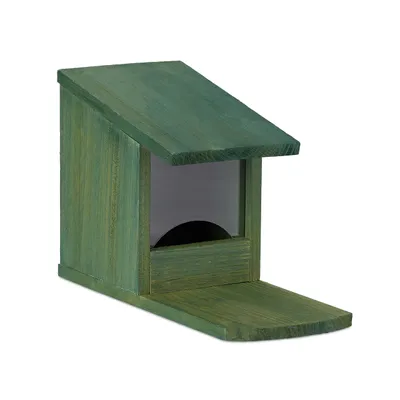 Produktbild von relaxdays Eichhörnchen Futterhaus zum Stellen
