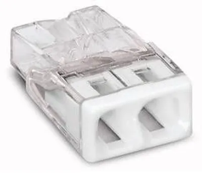 Produktbild von Wago Compact Steckklemme Anzahl Leiter: 2, 0,5- 2,5 mm², 10 Stück