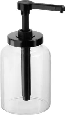 Produktbild von APS Dosierspender DISPENSA 1,7 Liter transparent/schwarz