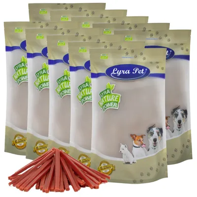 Produktbild von 10 kg Lyra Pet® Entenbruststreifen