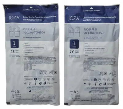 Produktbild von Einweghandschuhe Joza Latex weiß Größe 8.5 1 Stück für Hygiene für Arbeit Daten
