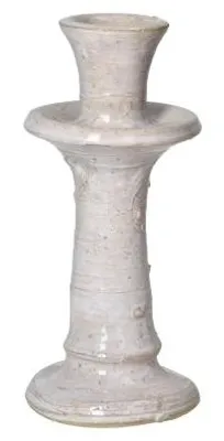 Immagine prodotto di Candeliere Pomax Azahara in Vetroceramica, bianco, altezza 22 cm