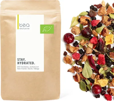 Produktbild von Stay Hydrated, Früchtetee BIO, 100g