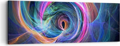 Produktbild von Bild auf Leinwand - Leinwandbild - Abstraktion modern - 90x30cm - Wand Bild - Wanddeko - Wandbilder - Leinwanddruck - Bilder - Kunstdruck - Wanddekoration - Leinwand bilder - Wandkunst - AB90x30-3987