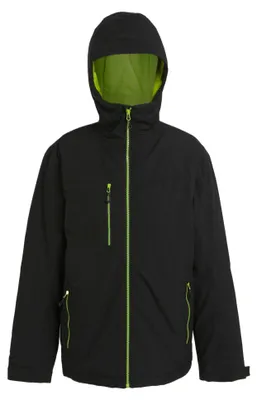 Obrázok produktu pre Regatta - „Navigate“ bunda, nepremokavá pre pánov LT413 (S) (čierna/limetková)
