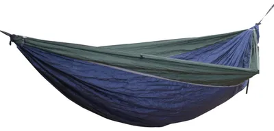 Produktbild von Hideaway Outfitters Camper Reisehängematte blau grün inklusive Montagematerial Reise