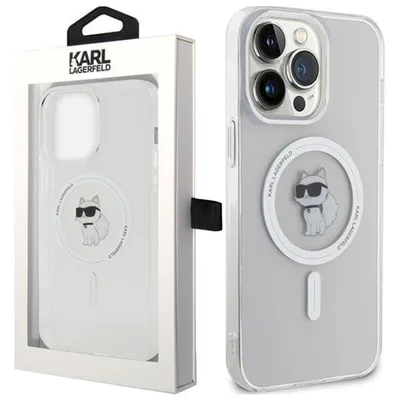 Produktbild von Karl Lagerfeld IML Choupette MagSafe Hlle fr iPhone 15 Pro Max  transparent Handyhlle