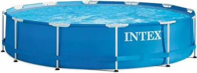 Zdjęcie produktu dla Intex 28210NP, 6503 l, Basen ramowy, Dziecko i dorosły, Niebieski, 21,9 kg