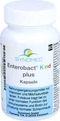 Produktbild von Enterobact Kind plus Kapseln, 60 St KAP