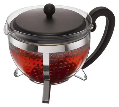 Produktbild von Bodum Teekanne Glas Schwarz 1,3L 1970-01
