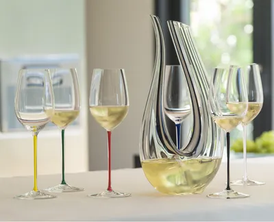 Zdjęcie produktu dla Riedel High Performance Champagnerglas - Dunkelblau