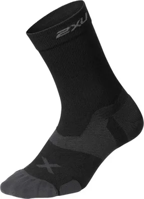 Produktbild von 2xu Vector Cushion Crew Socken Schwarz EU 38-41 1/2 Herren Schwarz EU 38-41 1/2