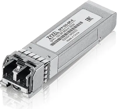 Productafbeelding van Zyxel SFP10G-SR-E-ZZBD01F transceiver, bereik tot 300 meter, verpakking van 10 stuks