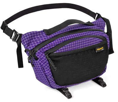 Multifunktionale Brusttasche für Rucksack, lila, 144 g, wasserdicht