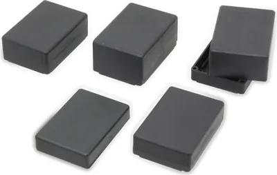 Image de Plastique ABS petit boîtier boîtier avec vis 72 x 50 x 15 mm