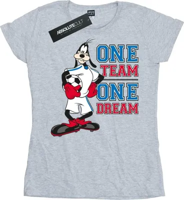 Produktbild von Disney - "One Team One Dream" T-Shirt für Damen BI31255 (L) (Grau)