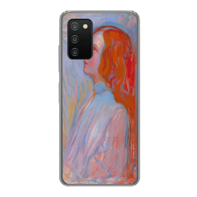 Produktbild von MuchoWow® Handyhülle Schutzhülle Hülle für Samsung Galaxy A03s Hingabe - Piet Mondrian Silikon Softcase Handy Hülle - Schutz