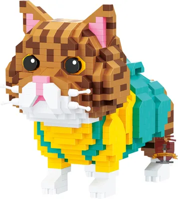 Produktbild von 18406 - Katze mit Kleid (Balody) Klemmbausteine