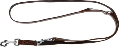 Produktbild von Kerbl VEGAS Führleine braun, ausschnallbar 22 mm, 240 cm