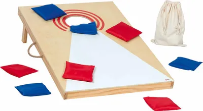 Produktbild von Goki Holz Cornhole Wurfspiel - Outdoor Spielzeug für Kinder