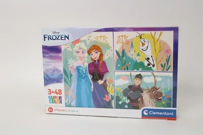 Immagine prodotto di Puzzle 3x48 Super Colour Disney Frozen