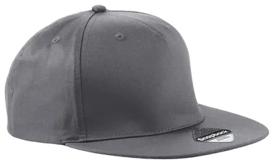 Image de Beechfield - Casquette snapback 5 panneaux FK1809 (taille unique) (gris graphite)
