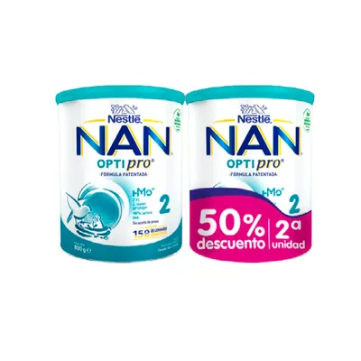 Produktbild von Nestlé Nan Optipro 2 Duplo 2x800g