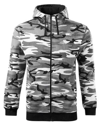 Produktbild von Malfini - Hoodie mit durchgehendem Reißverschluss für Herren PP9509 (M) (Grau)