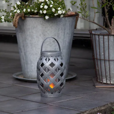 Zdjęcie produktu dla Lampion ogrodowy Led solarny Flame