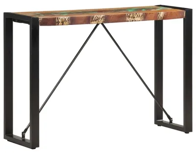 Productafbeelding van Industriële Consoletafel van Massief Hout, 110x35x76 cm