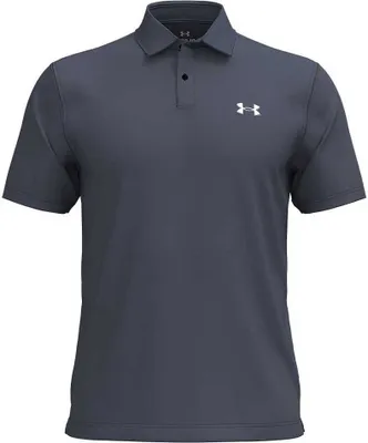 Produktbild von Under Armour T2G Piqué Herren-Golfpoloshirt, Grau