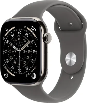 Immagine prodotto di Apple Watch Series 11 GPS + Cellular 42mm Cassa Titanio con Band Grigio Pietra - M/L