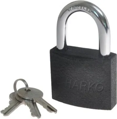 Produktbild von B-Harko HD50 Vorhängeschloss mit Gusseisenriegel und gehärtetem Bügel