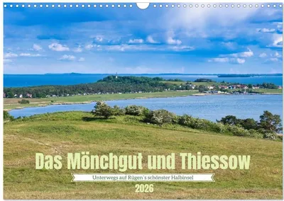 Produktbild von Das Mönchgut und Thiessow (Wandkalender 2026 DIN A3 quer), CALVENDO Monatskalender