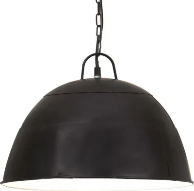 Obrázok produktu pre vidaXL Závesná lampa Vintage Industrial Style 25 W čierna okrúhla 41 cm E27