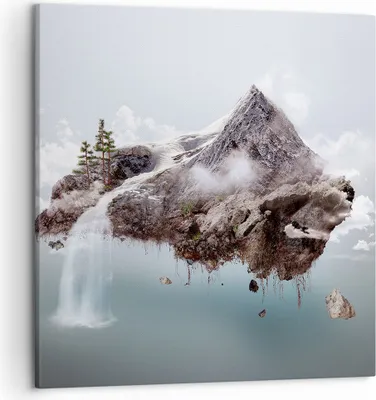 Produktbild von Bild auf Leinwand - Leinwandbild - Umwelt Natur - 50x50cm - Wand Bild - Wanddeko - Wandbilder - Leinwanddruck - Bilder - Kunstdruck - Wanddekoration - Leinwand bilder - Wandkunst - AC50x50-3548