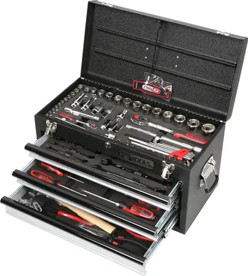 Obrázek produktu pro KS TOOLS 918.0100 - Chrom-Vanadium-Stahl - 19,5 kg - 99 Werkzeug