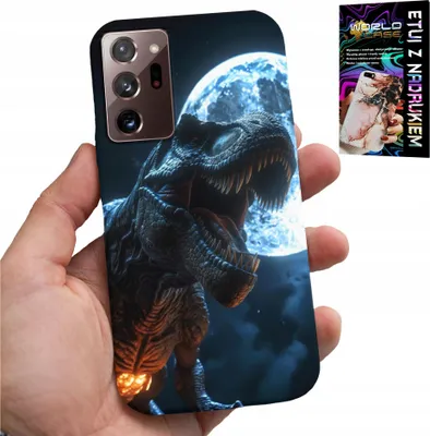 Image de Étui Pour Samsung Note 20 Ultra - Dino Dinosaur Tyrannosaurus Cover Case