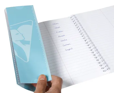 Productafbeelding van Clairefontaine 161820C, Genummerd, Meerkleurig, A5, 50 bladzijden, Harde omslag, Universeel