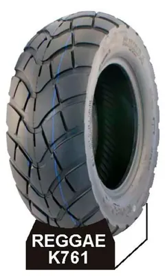 Image de Pneus Kenda K761 pour été, dimensions 130/90 10, indice de charge 61J, pour moto, scooter ou cyclomoteur. Pneus