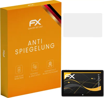 Produktbild von atFoliX FX-Antireflex 2x Schutzfolie kompatibel mit Jumper EZpad 6 Displayfolie