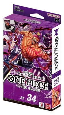 Productafbeelding van One Piece Card Game, Charlotte Katakuri Starter Deck ST-34, Engelstalige versie