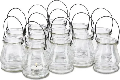 Produktbild von Windlichtglas 12er Set