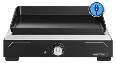 Produktbild von Elektrogrill Plancha Electric 1 XD gusseiserne Kontaktgrillplatte
