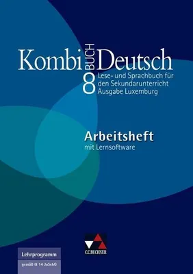 Obrázek produktu pro Kombi-Buch Deutsch 8 Arbeitsheft Ausgabe Luxemburg