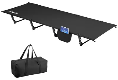 Produktbild von Campingbett - Ultraleichtes Klappbett 191 x 70 x 20 cm - Bis 125 kg